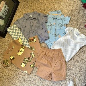 Carters boy clothes 9-12 month brand new without tags.  The entire lot.